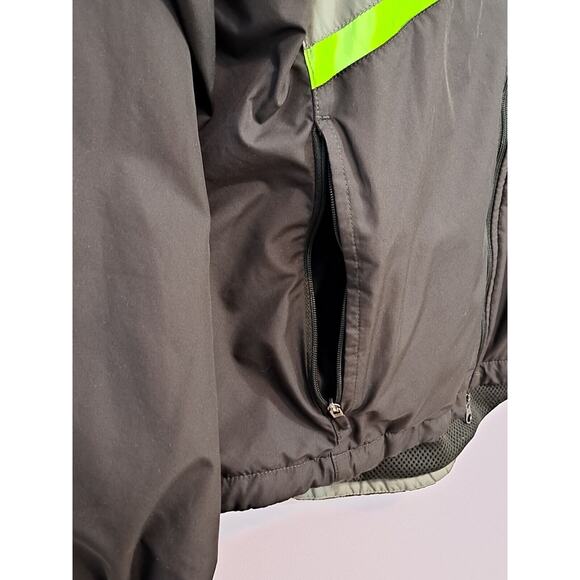 Nike Men's Green Reflective Lightweight Lined Running Jacket Size M - Picture 4 of 8